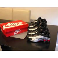 Usado, Nike Shox R4 Negras Con Plata segunda mano  Argentina
