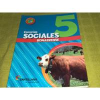 Ciencias Sociales 5 Bonaerense En Movimiento - Santillana segunda mano  Argentina
