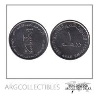 Emiratos Arabes Unidos Moneda 1 Dirham 2015 Niquel Unc, usado segunda mano  Argentina