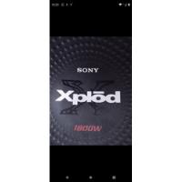 Parlante  Sony Xplod C Caja + Potencia Teramps 250 X 2 Canal, usado segunda mano  Argentina
