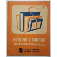 Cuaderno Escolar Antiguo Caja Ahorro Seguro Rayado 24 Hojas, usado segunda mano  Argentina