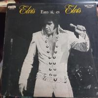 Elvis Esto Si, Es Elvis Presley Vinilo Lp Disco 1977, usado segunda mano  Argentina