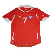 Camiseta Selección De Chile Copa América2011 Puma #7 Sánchez segunda mano  Argentina