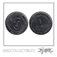 Emiratos Arabes Unidos Moneda 1 Dirham 2018 Niquel Zayed Unc segunda mano  Argentina