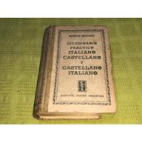 Diccionario Practico Italiano Castellano - Sopena segunda mano  Argentina