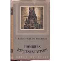 Hombres Representativos - Ralph Waldo Emerson segunda mano  Argentina