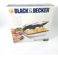 Usado, Waflera Tostadora Black+decker Quick Grill segunda mano  Argentina