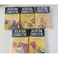 Agatha Christie Lote X 5 Juntos Libros La Nacion segunda mano  Argentina