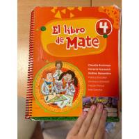 Libro: Matemática 4, No Está Escrito, Leer Descripción , usado segunda mano  Argentina