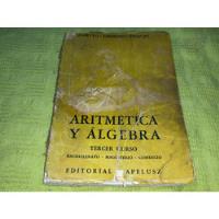Aritmética Y Álgebra Tercer Curso - Repetto Linskens Fesquet segunda mano  Argentina