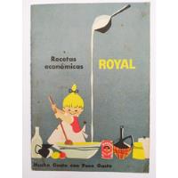 Recetas Económicas Royal Recetario Cocina Antiguo  segunda mano  Argentina