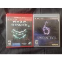 Combo Juegos De Ps3 Resident Evil 6 Y Dead Space 2 Físicos  segunda mano  Argentina