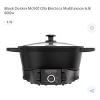 Olla Electrica Multifunción Black Decker 6.5l 800 segunda mano  Argentina