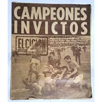 Revista El Ciclon N° 464 / Año 1968 / Campeones Invictos segunda mano  Argentina