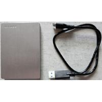 Disco Rigido Externo Toshiba 500gb Canvio Slim Hdtd105xs3d1, usado segunda mano  Argentina