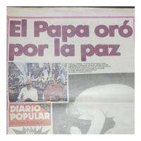 Diario Popular * Guerra De Malvinas - Juan Pablo 2 Año 1982 segunda mano  Argentina