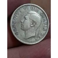 Usado, Moneda  Canada 25 Centavos 1950 Km44 Ref 402 Libro 3 segunda mano  Argentina