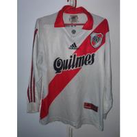 Usado, Camiseta River Plate 1999 Titular #6 Yepes Manga Larga T.2 segunda mano  Argentina