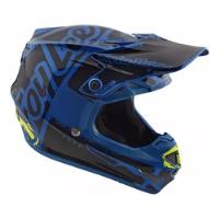 Casco Motocross Troy Lee Designs Se4 Mips Azul, usado segunda mano  Argentina