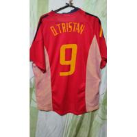 Camiseta España adidas #9 Diego Tristán 2002 Made In Brasil segunda mano  Argentina