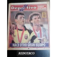 Supl. Diario Popular Copa América 1991 Goycochea Ruggeri segunda mano  Argentina