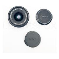 Usado, Canon Lens Fd 28mm F:2.8 Tapas Grabadas Orig. C/nuevo Ver segunda mano  Argentina