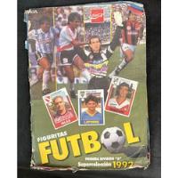 Álbum Figuritas Fútbol Argentino 1992 (faltan 2 Figuritas) segunda mano  Argentina