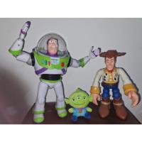Usado, Set O Lote Toy Story (buzz Ligthyear - Woody - Marcianito) segunda mano  Argentina