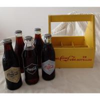 Coca Cola Cajón Aniversario Con 5 Botellas Distintas Épocas, usado segunda mano  Argentina
