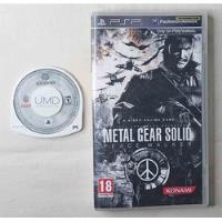 Metal Gear Solid Peace Walker Juego Umd Para Psp segunda mano  Argentina