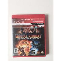 Mortal Kombat Komplete Edition- Greatest Hits Ps3 - Físico segunda mano  Argentina