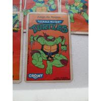 27 Cartas Tortugas Ninjas Teenage Mutant Turtles Cromy  segunda mano  Argentina