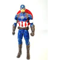 Usado, Capitan America - Marvel - Hasbro 30 Cms - Los Germanes segunda mano  Argentina