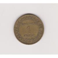 Usado, Moneda Francia 1 Franco Año 1921 Muy Bueno + segunda mano  Argentina