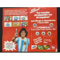 Album De Tapitas Figuritas Maradona Coca 1982 segunda mano  Argentina