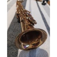 Saxofón Parker Soprano Recto, usado segunda mano  Argentina