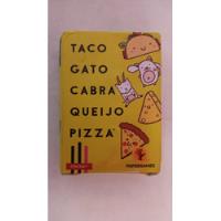 Taco Gato Cabra Queijo Pizza Jogo De Cartas En Portugues, usado segunda mano  Argentina