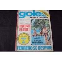 Revista Goles # 1389 - Tapa Conflicto En River, usado segunda mano  Argentina