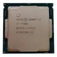 Micro Intel Core I7 7700k 4.20ghz / 1151 / Villurka Comp segunda mano  Argentina