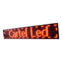 Cartel Led Programable 100 X 20 Cm Con Control Remoto, usado segunda mano  Argentina