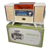 Alhajero Caja Musical Vintage Tocadiscos - Edstiendas, usado segunda mano  Argentina