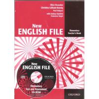Usado, New English File Elementary Teacher's Book + Cd ( Sin Uso) segunda mano  Argentina