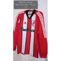 Camiseta River Plate 2002 Doble Tela Tricolor segunda mano  Argentina