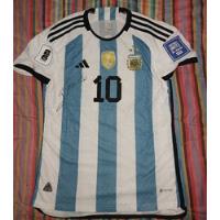 Camiseta De La Seleccion Argentina Firmada X Messi segunda mano  Argentina