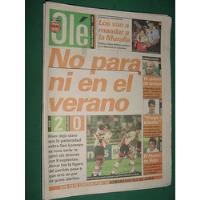 Usado, Diario Ole 15/1/98 River Plate San Lorenzo Copa Oro Mendoza segunda mano  Argentina