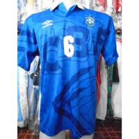 Usado, Camiseta Brasil V Holanda Umbro Mundial 1994 94 Branco #6 Xl segunda mano  Argentina