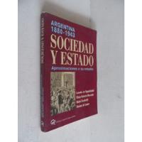 Sagastizabal - Sociedad Y Estado - Aproximaciones A Estudio, usado segunda mano  Argentina
