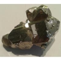 Mineral Roca Cristales Maclados De Pirita De Hierro 2 Cm segunda mano  Argentina