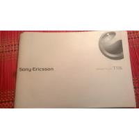 Celular Manual Sony Ericsson T106 Retro segunda mano  Argentina