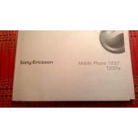 Usado, Celular Manual Sony Ericsson T237 Retro segunda mano  Argentina